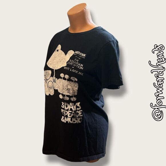 2019 Woodstock Music Festival T-Shirt – Size Medium - Picture 3 of 10